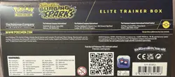 Brand New Pokemon Scarlet & Violet Surging Sparks ETB Elite Trainer Box Sealed - Image 5