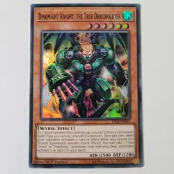 Dinomight Knight, the True Dracofighter - FIGA-EN054 - Super Rare - NM - 1st ed - Image 1