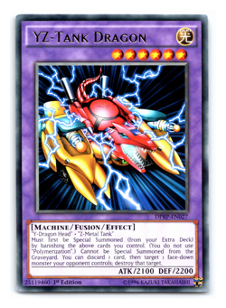 YZ-Tank Dragon - DPRP-EN027 - Rare - 1st Edition - Yugioh - Image 1