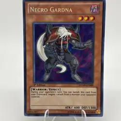 Yugioh Necro Gardna RYMP-EN009 Secret Rare NM 1st Edition - Image 1