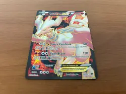 Reshiram EX 95/99 BW Next Destinies Pokemon TCG Brazilian Card Rare Near Mint NM - Image 3