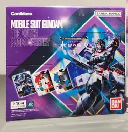 GUNDAM CARD COLLECTION vol.3 BOX Gundam THE WITCH FROM MERCURY 2023 via FedEx - Image 1