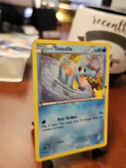 Totodile 18/25 Holo Pokemon 25th Anniversary McDonald’s Promo Card 2021 - Image 2