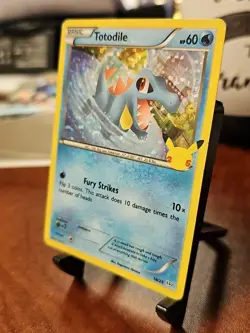 Totodile 18/25 Holo Pokemon 25th Anniversary McDonald’s Promo Card 2021 - Image 3