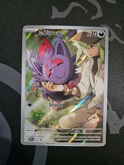 N's Zorua 189 Sv: Scarlet & Violet Promo Cards Holo NM - Image 1