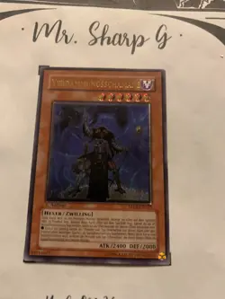VERDAMMUNGSSCHAMANE-1. AUFLAGE TAEV-DE025 DEUTSCH Yu Gi Oh! CARD ULTIMATE RARE** - Image 4