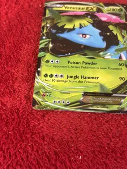 Venusaur EX XY28 XY Holo Pokemon Card Lp - Image 4