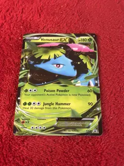 Venusaur EX XY28 XY Holo Pokemon Card Lp - Image 5