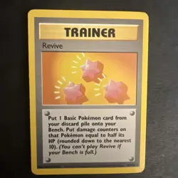 Shadowless Revive Pokemon Card Base Set 89/102 LP 1999 WOTC - Image 1