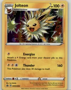 Pokemon SWSH: Sword & Shield Promo Cards Jolteon #SWSH094 Promo - Image 1