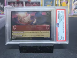 Hook Jolly Roger 27/P1 Lorcana Card League Promo Into The Inklands Disney PSA 9 - Image 1