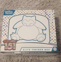 Pokemon 151 ETB - Scarlet & Violet Elite Trainer Box TCG Cards Factory Sealed 820650853159 - Image 1