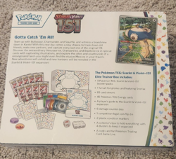 Pokemon 151 ETB - Scarlet & Violet Elite Trainer Box TCG Cards Factory Sealed 820650853159 - Image 3
