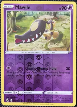 Mawile 119/264 Swsh08: Fusion Strike Reverse Holo - Pokemon Card - Image 1