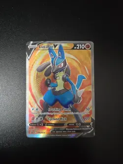 Pokemon Tcg Lucario V SWSH213 SWSH: Sword & Shield Promo Cards Holo NM - Image 1