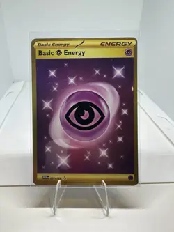 Basic Psychic Energy 207/165 Hyper Rare Gold Scarlet & Violet 151 Pokemon Card - Image 1
