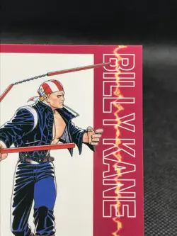BILLY KANE REAL BOUT FATAL FURY SPECIAL SNK Trading Cards Gamest Rare - Image 5
