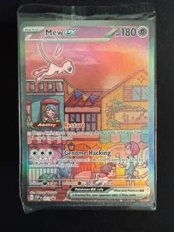 Mew ex 053 Sv: Scarlet & Violet Promo Cards Holo - Near Mint, Hard Case, SEALED - Image 1