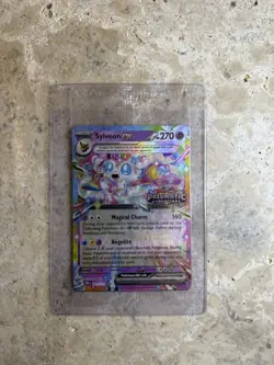 Prismatic Evolutions Surprise Box Sealed Stamped EX Promo Cards 3/9 Set - Image 3