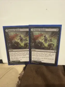 Malakir Rebirth, Zendikar Rising - Magic English MTG- Lot Of 2 - Image 1