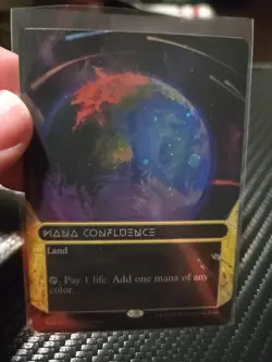 Mana Confluence (0115) (Borderless) (Galaxy Foil) Edge of Eternities - Image 1