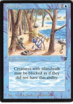 Undertow *Uncommon* Magic MtG x1 Legends MP - Image 1