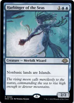 MTG Harbinger of the Seas (63) | NM | Modern Horizons 3 {MH3} - Image 1