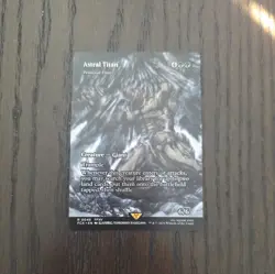 Astral Titan - Primeval Titan (Showcase) 0048 - Final Fantasy R - NM - Image 1