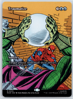 Marvel Spider-man Traumatize 15 Mythic Magic The Gathering - Image 1