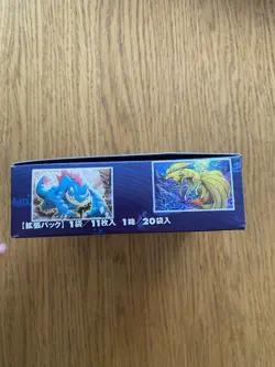 Japanese Pokemon TCG EX OFFENSE AND DRAGONS FRONTIER EMPTY Booster Display Box - Image 5