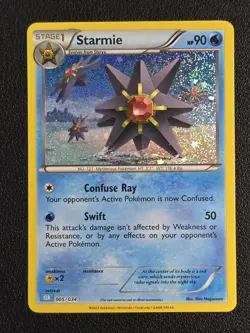 Starmie 005/034 CLB NM Trading Card Game Classic Holo Pokemon Near Mint - Image 1