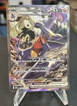 Pokemon TCG Destined Rivals Cynthia's Garchomp EX #232/182 SIR - Image 3