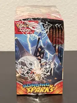 Pokemon Scarlet & Violet Surging Sparks Booster Box - Factory Sealed (36 Packs) - Image 3