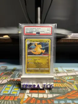 2022 POKEMON SWORD & SHIELD SILVER TEMPEST #131 DRAGONITE-HOLO PSA 9 🔥💎 - Image 1