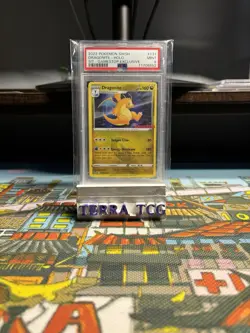 2022 POKEMON SWORD & SHIELD SILVER TEMPEST #131 DRAGONITE-HOLO PSA 9 🔥💎 - Image 2