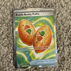 Buddy-Buddy Puffin 167/132 Mega Evolution Full Art Trainer Pokemon TCG NM - Image 1