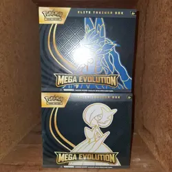 Pokemon TCG Mega Evolutions Lucario & Gardevoir ETB - New & Sealed - Image 1
