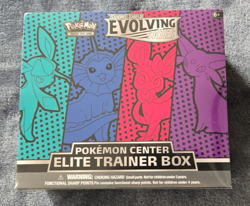 Evolving Skies Pokemon Center Elite Trainer Box Sylveon Sealed W/Protector - Image 1