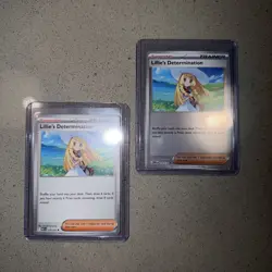 Lillie's Determination 119/132 ME01: Mega Evolution NM Pokemon Fa x 2 - Image 1