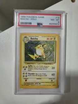 Pokemon Complete PSA8 Base Set Holo Collection In Display Case - Image 5
