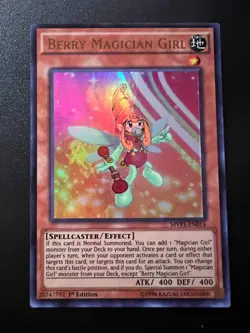 Berry Magician Girl MVP1-EN014 Ultra Rare 1st Edition Near Mint Yugioh - Image 1