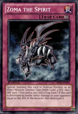 Zoma The Spirit - Mosaic Rare 1st Edition BP02-EN194 - MP - YuGiOh - Image 1