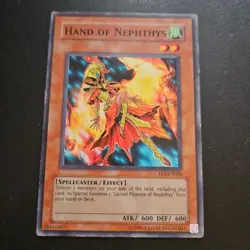 Hand Of Nephthys FET-EN006 Yu-Gi-Oh! Card MP Unlimited TCG CCG - Image 1