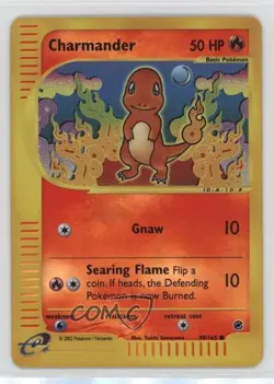 Charmander Reverse Foil Pokemon e-Card Series Expedition #98 2002 - Image 1