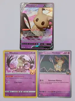 Mimikyu Psychic Pokemon TCG Card LOT - Image 1