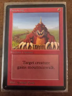 Beta Burrowing Mtg Magic The Gathering - Image 1