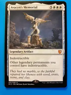 MTG 1x Avacyn's Memorial 31 Commander: Midnight Hunt Magic the Gathering x1 NM - Image 1