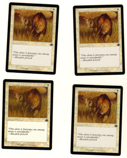 Set Of 4 Savannah Lions Retro Border #270 Dominaria Remastered MTG Card - Image 3