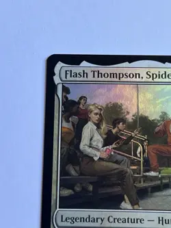 Flash Thompson Spider Fan 7 MTG Marvels Spider-Man 2025 Near Mint Uncommon Foil - Image 5