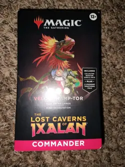 MTG Commander Lost Caverns of Ixalan Veloci-Ramp-Tor Deck Sealed Magic MTG - Image 1